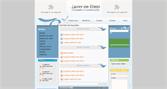 Desktop Screenshot of livreemcristo.com.br